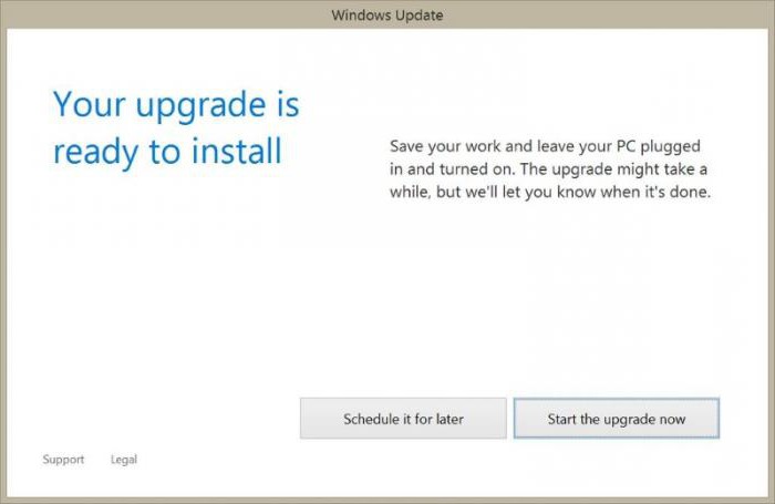 Windows 10: instalación forzada. Requisitos mínimos del sistema para Windows 10