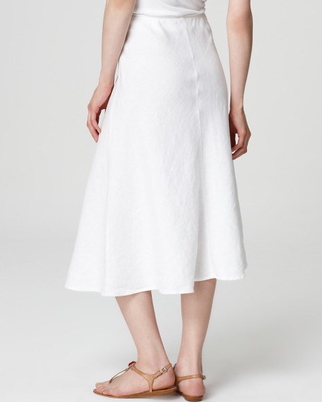 Falda de lino - tendencia verano 2015