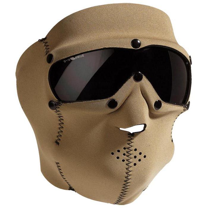 la máscara balística de battlegrounds de los jugadores de campo