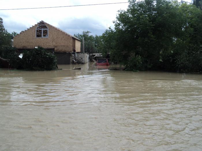 Krymsk, la inundación en 2012. Motivo y alcance