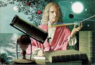 El gran científico Isaac Newton