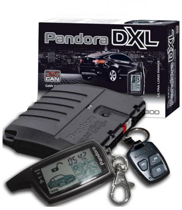 Alarma de coche Pandora DXL 3000: descripción, manual, opiniones