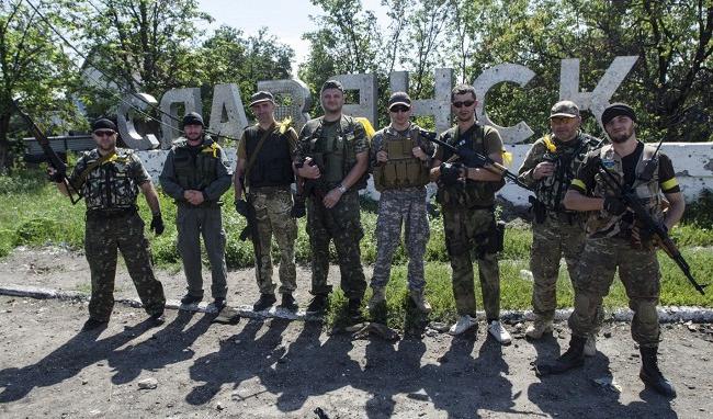 Tropas internas. Ucrania: tropas de MIA