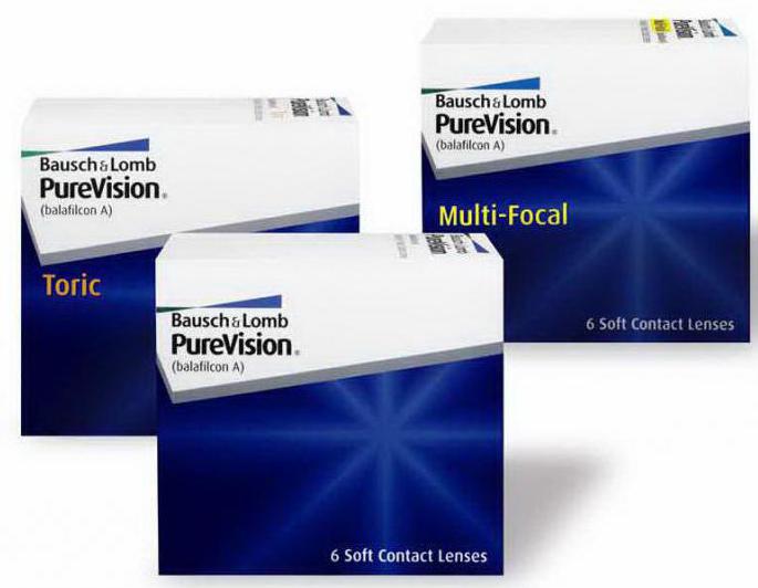 Lentes de contacto Purevision 6 piezas